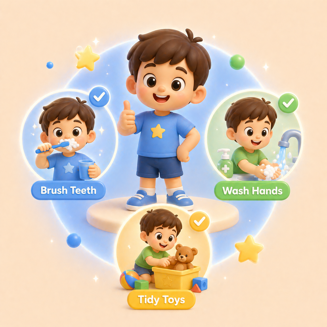 Good Habits learning for kids